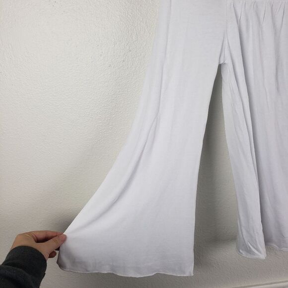 Chaser Women's White Cottagecore Square Neckline with Bell Sleeve Size Medium - Picture 2 of 10